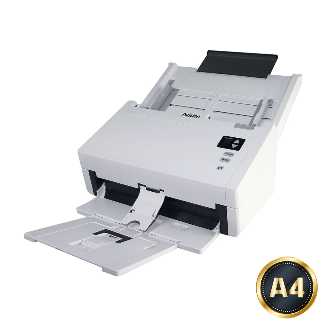 DIN A4 Duplex Dokumentenscanner mit 40 Seiten pro Minute 80 Bilder AVISION AD230 